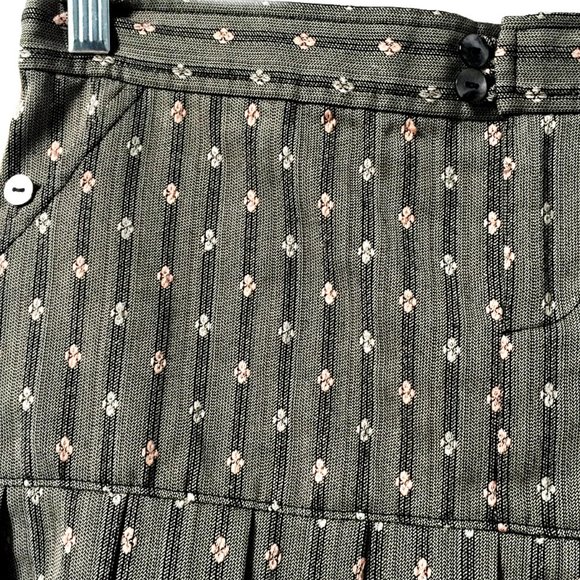 DONATED Wet Seal Wool Blend Pleated Skirt Jr 1 - Picture 2 of 3